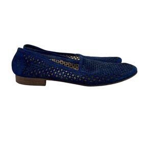 Frye Jillian Perf Slipper in Royal Blue Size 6.5